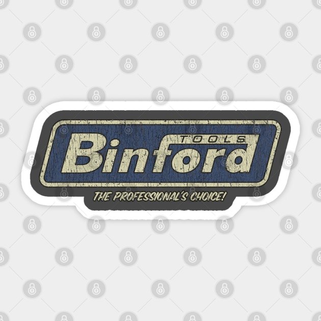 Binford Tools 1991 Sticker by JCD666